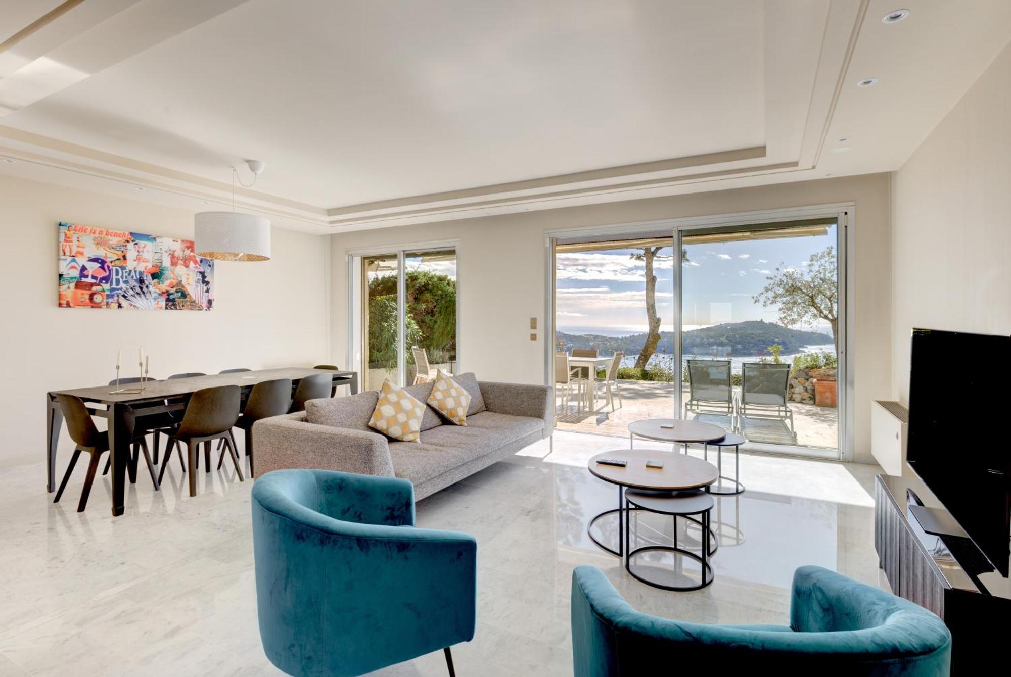 Giant Terrace On A Stunning View Apartment Villefranche-sur-Mer Exterior foto