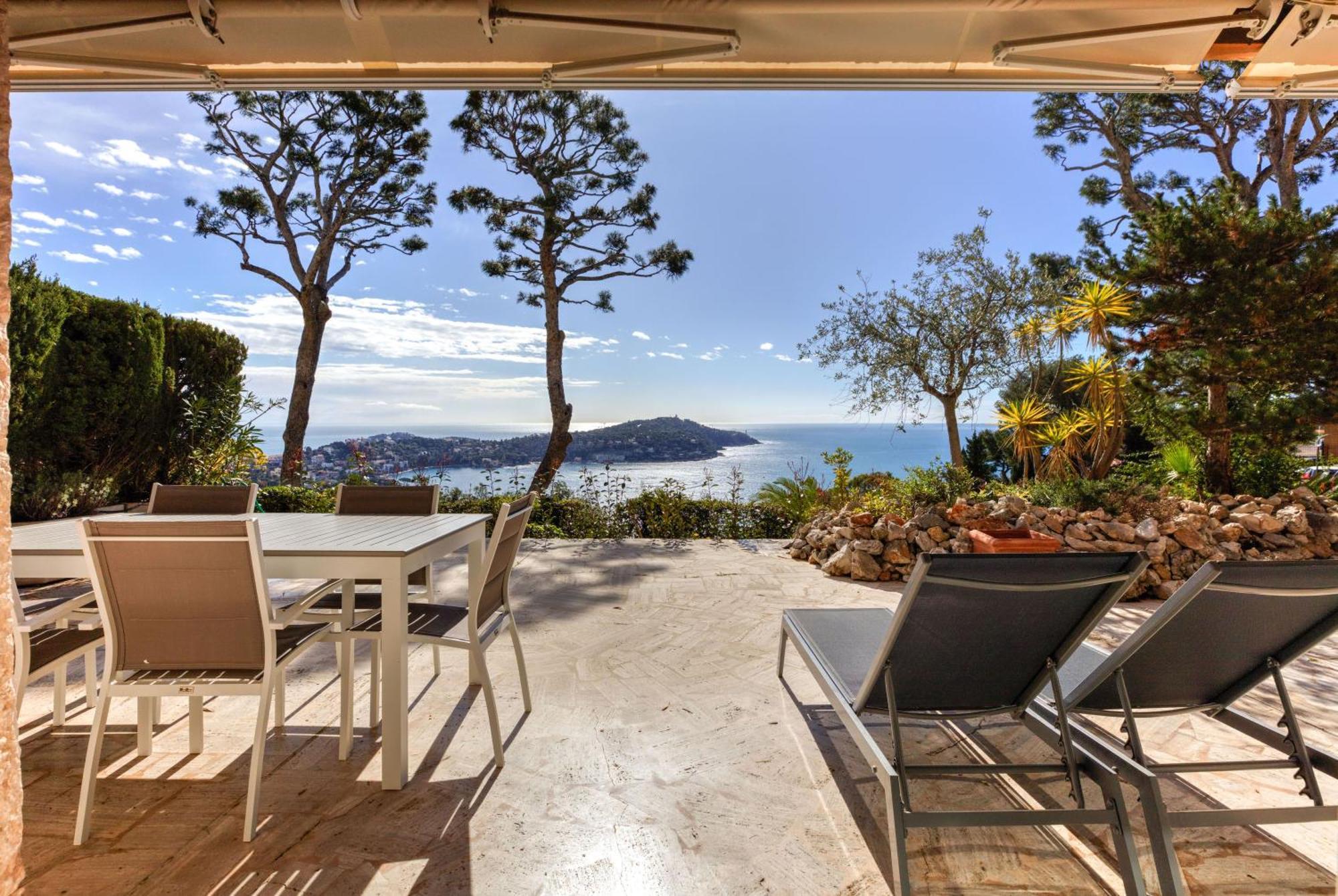 Giant Terrace On A Stunning View Apartment Villefranche-sur-Mer Exterior foto
